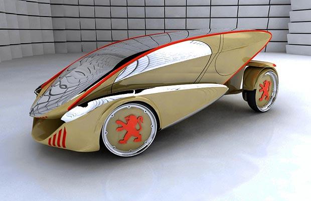 Concept Car Peugeot Verde